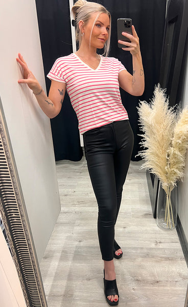 Porsi tee 1 - camellia rose