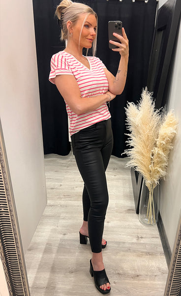 Porsi tee 1 - camellia rose