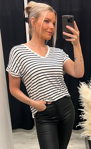 Porsi tee 1 - white/navy