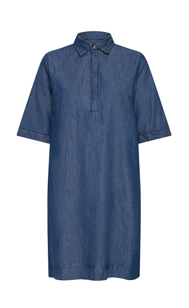 Larissa dress 5 - mid blue denim