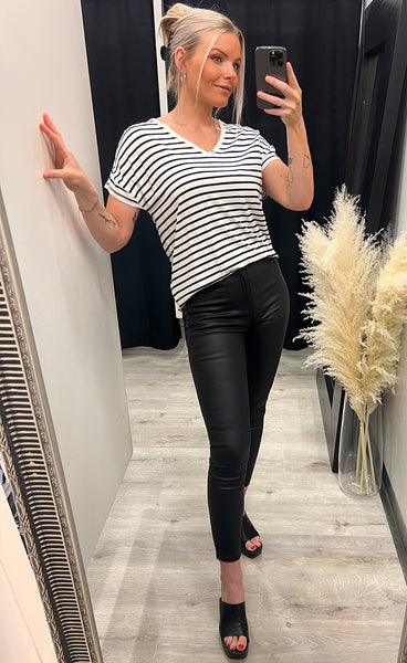 Porsi tee 1 - white/navy