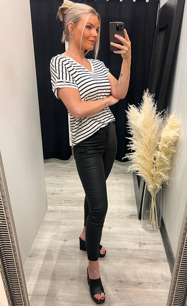 Porsi tee 1 - white/navy