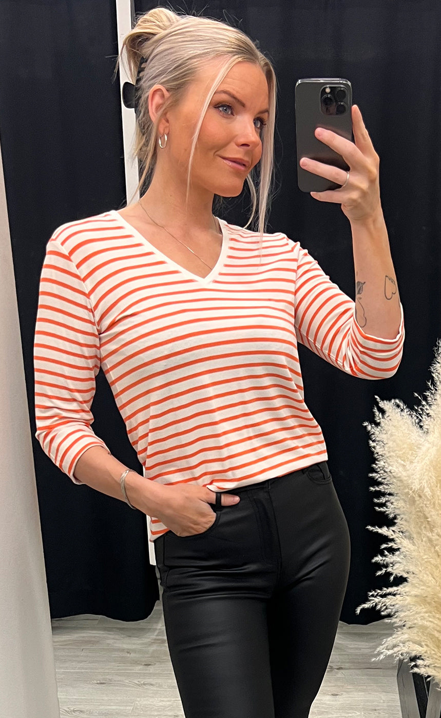 Porsi tee 2 - orange