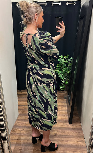 Kaiya dress - forest shade