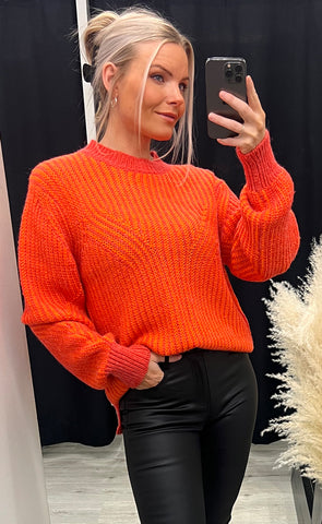 Millox jumper - aurora red