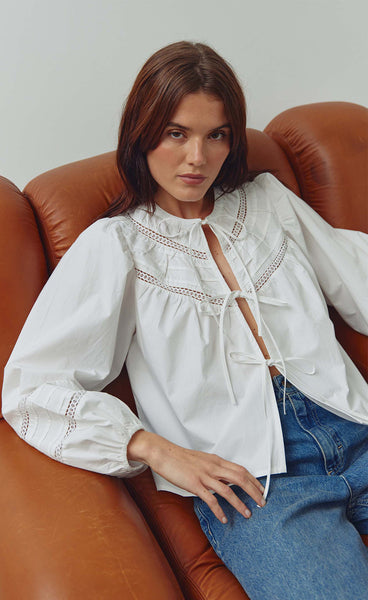 N-Marceline blouse - white