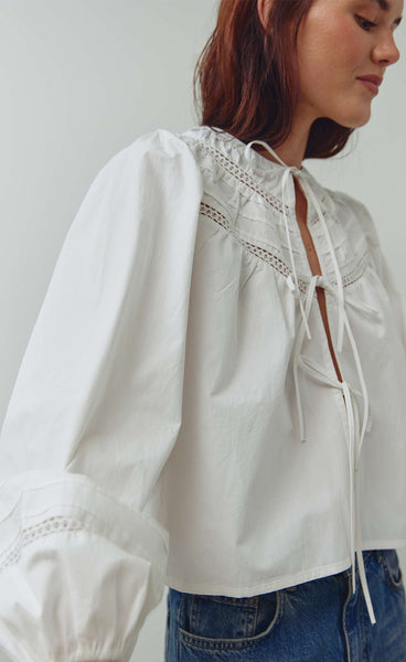 N-Marceline blouse - white