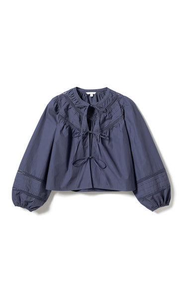 N-Marceline blouse - dusty blue