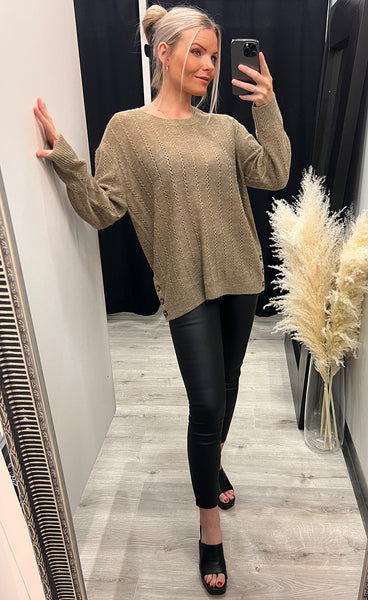 Eretta pullover 1 - tan