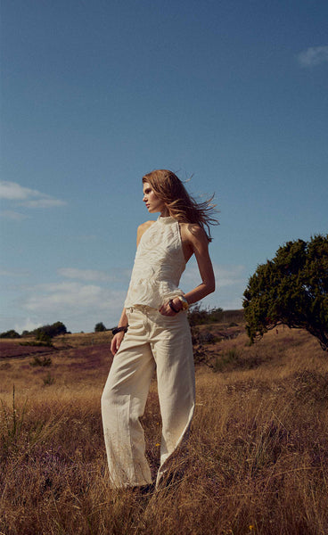 N-Marianne top - ivory