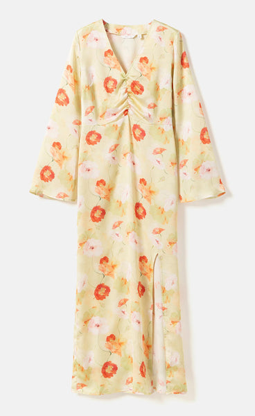 N-Kamey dress - delina green print