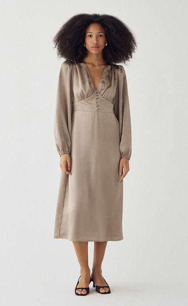 N-Lilith dress - light sand