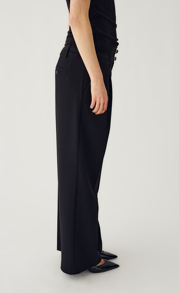 N-Darryl HW pants - black