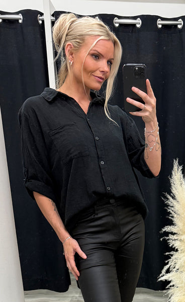 Alva blouse - black