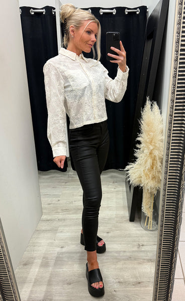 Sylvia shirt - egret