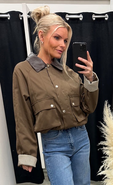 Fiona jacket - brown/brown