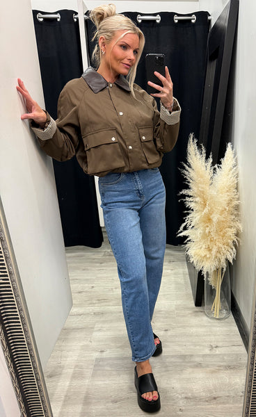 Fiona jacket - brown/brown