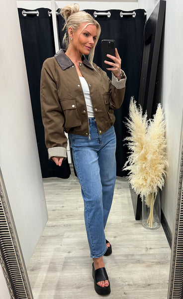 Fiona jacket - brown/brown