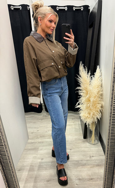 Fiona jacket - brown/brown