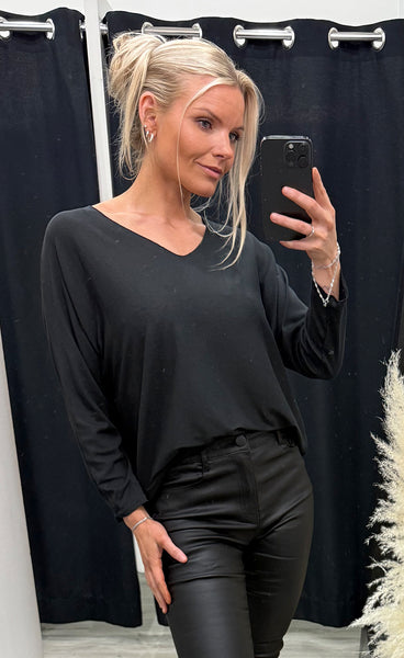 Sasha pullover - black