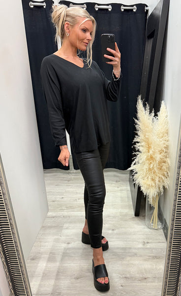 Sasha pullover - black