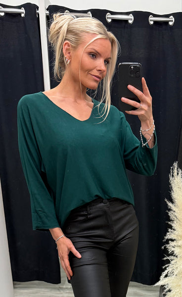 Sasha pullover - dark green