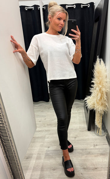 Linea tee - egret