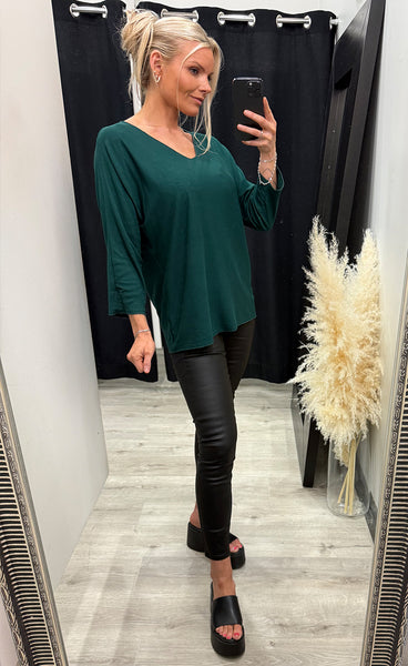 Sasha pullover - dark green