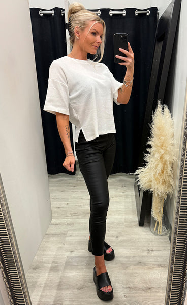 Linea tee - egret