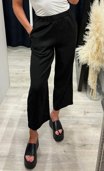 PULZ Luca pants - black