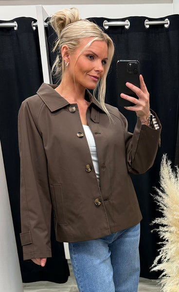 Gabby jacket 3058 - chocolate