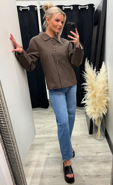 Gabby jacket 3058 - chocolate