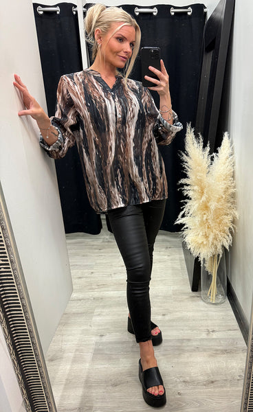 Solene siffon shirt - litur 6