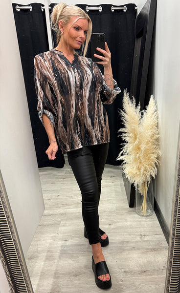 Solene siffon shirt - litur 6