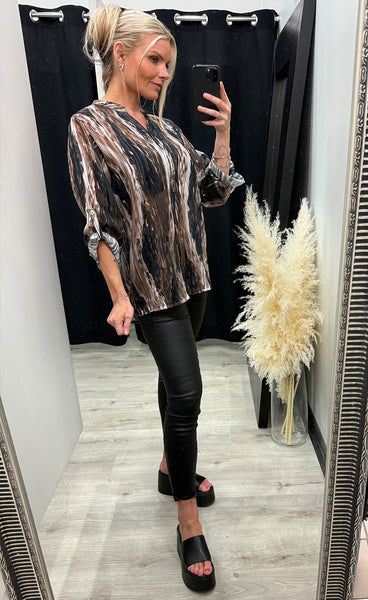 Solene siffon shirt - litur 6
