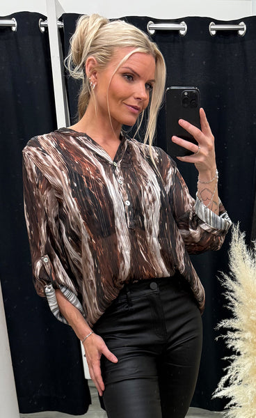 Solene siffon shirt - litur 5