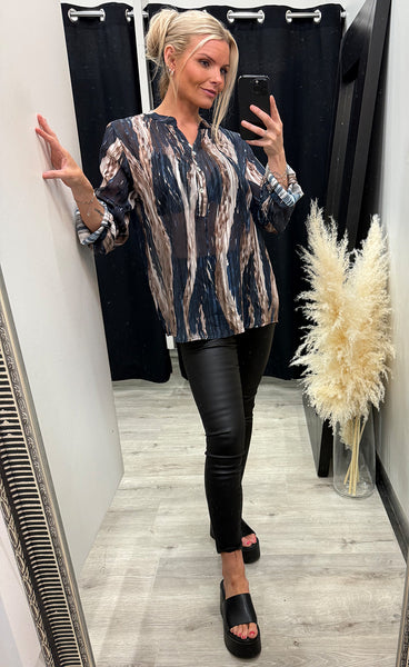 Solene siffon shirt - litur 4