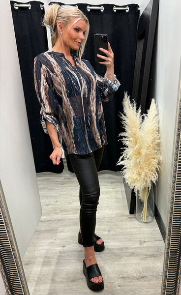 Solene siffon shirt - litur 4