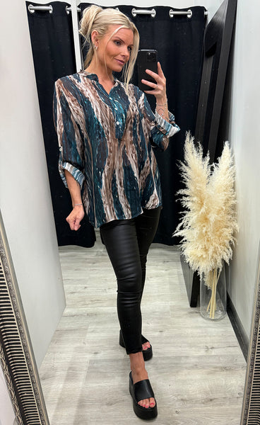 Solene siffon shirt - litur 3