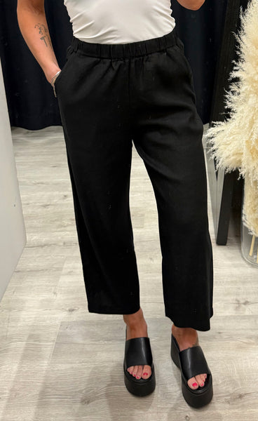 PULZ Luca pants - black