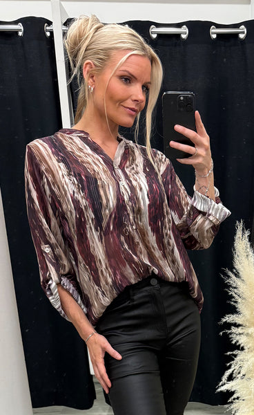 Solene siffon shirt - litur 1