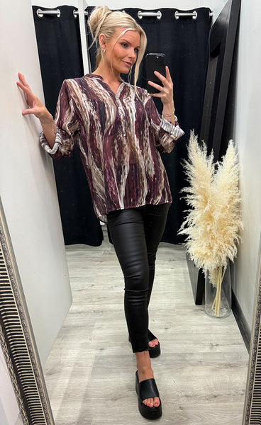 Solene siffon shirt - litur 1