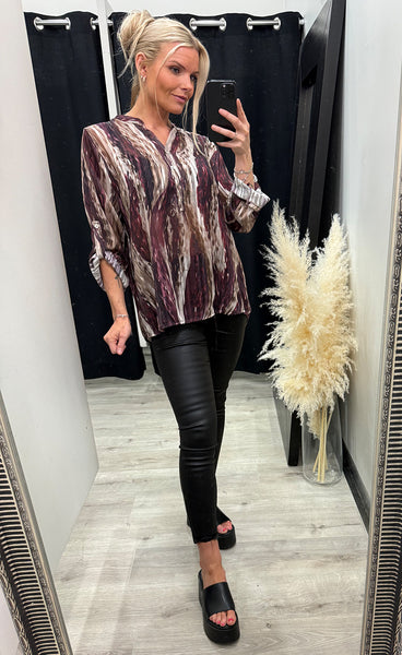 Solene siffon shirt - litur 1