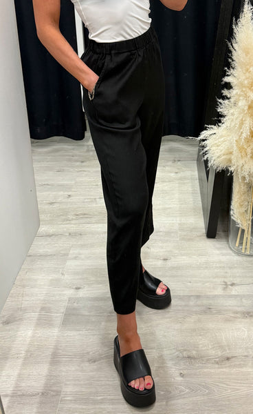 PULZ Luca pants - black