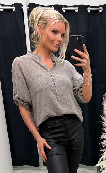 Aria blouse - sand