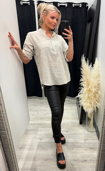 Aria blouse - beige
