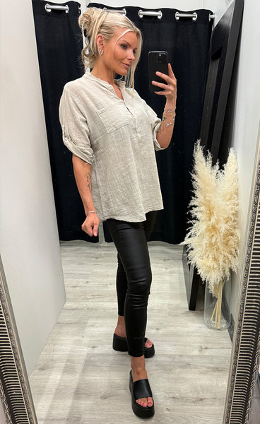Aria blouse - beige
