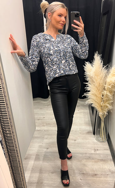 Kisa blouse - ecru mix