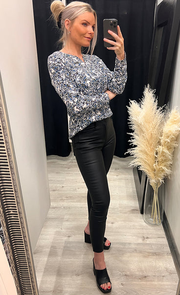 Kisa blouse - ecru mix