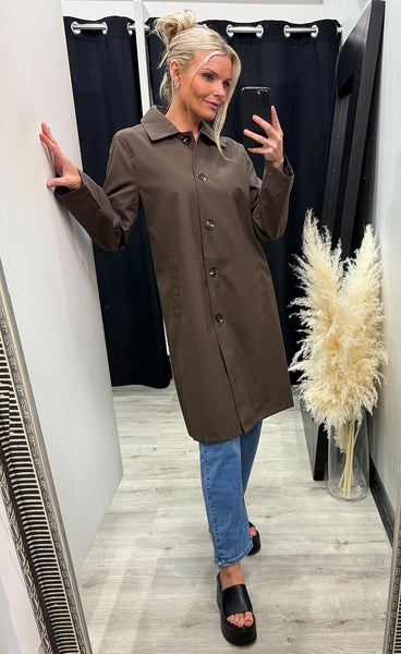 Gabriella coat 3065 - chocolate
